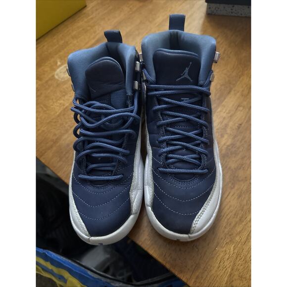Size 5.5 - Jordan 12 Retro Indigo 2020 - Picture 1 of 7